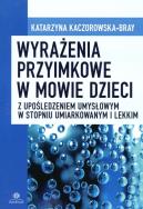 Wyrażenia przymiotnikowe w mowie dzieci. Autor: Katarzyna Kaczorowska-Bray. ZdrowePodejscie.pl Okładka książki Wyrażenia przymiotnikowe w mowie dzieci