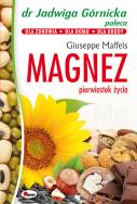 Magnez pierwiastek życia. Autor: Giuseppe Maffeis. ZdrowePodejscie.pl Okładka książki Magnez pierwiastek życia