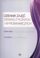 Okładka książki Dziennik zajęć terapeutycznych i wyrównawczych