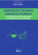 Vademecum Technika Farmaceutycznego. Autor: Marcin Rabka. ZdrowePodejscie.pl Okładka książki Vademecum Technika Farmaceutycznego