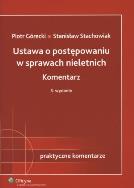 Okładka książki Ustawa o postępowaniu w sprawach nieletnich Komentarz