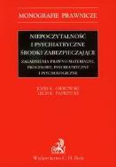 Okładka książki Niepoczytalność i psychiatryczne środki zabezpieczające