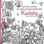 Okładka książki Kwiaty. Antystresowy relaks kolorowankowy