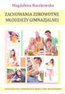 Okładka książki Zachowania zdrowotne młodzieży gimnazjalnej