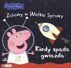 Świnka Peppa. Zabawy w .. 9 Kiedy spada gwiazda. Autor: Astley Neville, Mark Baker. ZdrowePodejscie.pl Okładka książki Świnka Peppa. Zabawy w .. 9 Kiedy spada gwiazda