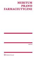 Okładka książki MERITUM Prawo farmaceutyczne