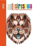 Okładka książki Antystresowa kolorowanka. Psy