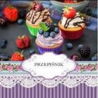 Okładka książki Przepiśnik Fiolet Paski