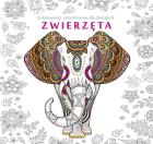 Okładka książki Zwierzęta kolorowanki antystresowe dla dorosłych