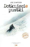 Dotknięcie pustki BR w.2016. Autor: Simpson Joe. ZdrowePodejscie.pl Okładka książki Dotknięcie pustki BR w.2016