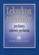 Opakowanie Leksykon terminów Psychiatria i zdrowie psychiczne