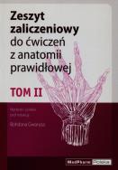 Opakowanie Zeszyt zaliczeniowy do ćwiczeń z anatomii prawidłowej Tom 2