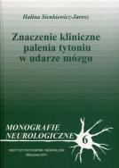 Okładka książki Znaczenie kliniczne palenia tytoniu w udarze mózgu