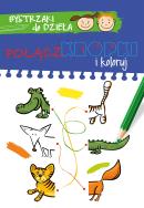 Okładka książki Bystrzaki do dzieła Połącz kropki i koloruj