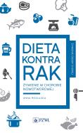 Dieta kontra rak. Autor: Rogulska Anna. ZdrowePodejscie.pl Okładka książki Dieta kontra rak