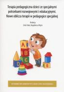 Terapia pedagogiczna dzieci ze specjanymi potrzeba. Autor: red. Zofia Palak, Wójcik Magdalena. ZdrowePodejscie.pl Okładka książki Terapia pedagogiczna dzieci ze specjanymi potrzeba