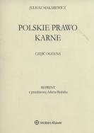 Okładka książki Polskie prawo karne Część ogólna