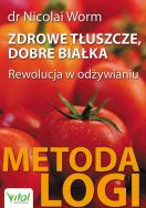 Zdrowe tłuszcze dobre białka. Autor: dr Nicolai Worm. ZdrowePodejscie.pl Okładka książki Zdrowe tłuszcze dobre białka