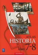 Historia Atlas 7-8. Autor:   Praca zbiorowa. ZdrowePodejscie.pl Okładka książki Historia Atlas 7-8