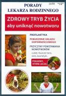 Porady lek. rodzinnego. Zdrowy tryb życia Nr 105. Autor: Sylwia Szczepańska (opr.). ZdrowePodejscie.pl Okładka książki Porady lek. rodzinnego. Zdrowy tryb życia Nr 105