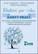 Okładka książki Śladami pór roku - Zima. Karty pracy