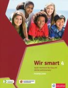 Wir Smart Język niemiecki 4 Podręcznik dla klasy VII z płytą CD. Autor: Motta Giorgio. ZdrowePodejscie.pl Okładka książki Wir Smart Język niemiecki 4 Podręcznik dla klasy VII z płytą CD