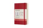 Opakowanie Kalendarz dzienny Moleskine 12M P, miękka oprawa, czerwony szkarłatny