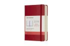 Okładka książki Kalendarz dzienny Moleskine 12M P, twarda oprawa, czerwony szkarłatny