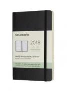 Opakowanie Kalendarz tygodniowy 12MP czarny MOLESKINE