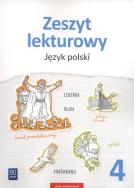 Okładka książki Zeszyt lekturowy Język polski zeszyt ćwiczeń klasa 4
Szkoła podstawowa