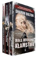 Małe mroczne kłamstwa / Mroczne przypływy Tamizy / Stokrotka w kajdanach. Autor: Sharon Bolton. ZdrowePodejscie.pl Okładka książki Małe mroczne kłamstwa / Mroczne przypływy Tamizy / Stokrotka w kajdanach
