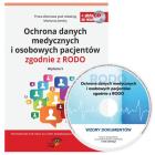 Okładka książki Ochrona danych medycznych i osobowych pacjentów zgodnie z RODO