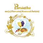 Okładka książki Pamiątka mojej Pierwszej Komunii Świętej  wersja 1