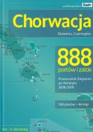 Chorwacja Słowenia Czarnogóra 888 portów i zatok 2018/2019. Autor: Bestandig Karl H.. ZdrowePodejscie.pl Okładka książki Chorwacja Słowenia Czarnogóra 888 portów i zatok 2018/2019