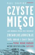 Czyste mięso. Autor: Paul Shapiro. ZdrowePodejscie.pl Okładka książki Czyste mięso