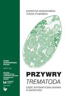 Przywry Trematoda. Autor: Niewiadomska Katarzyna, Pojmańska Teresa. ZdrowePodejscie.pl Okładka książki Przywry Trematoda