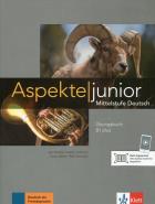 Aspekte junior B1+ Ubungsbuch mit Audios zum Download. Autor: Opracowanie zbiorowe. ZdrowePodejscie.pl Okładka książki Aspekte junior B1+ Ubungsbuch mit Audios zum Download