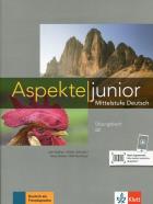 Okładka książki Aspekte junior B2 Ubungsbuch mit Audios zum Download