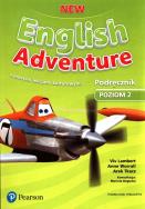 English Adventure New 2 PB wieloletni PEARSON. Autor: Viv Lambert, Anne Worrall, Tkacz Arek. ZdrowePodejscie.pl Okładka książki English Adventure New 2 PB wieloletni PEARSON