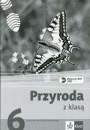 Przyroda SP KL 6. Ćwiczenia. Przyroda z klasą. Autor: Frąckowiak Ewa, Ewa Gęca, Buniowska Joanna. ZdrowePodejscie.pl Okładka książki Przyroda SP KL 6. Ćwiczenia. Przyroda z klasą
