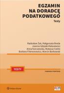 Okładka książki Egzamin na doradcę podatkowego Testy