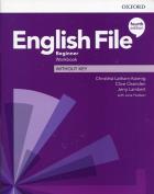 Okładka książki English File 4E Beginer WB without key OXFORD