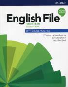 Okładka książki English File 4E Intermediate SB + online practice