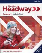 Headway 5E Elementary SB + online practice. Autor: Liz and John Soars, Paul Hancock. ZdrowePodejscie.pl Okładka książki Headway 5E Elementary SB + online practice