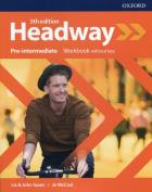 Headway 5E Pre-intermediate WB without key OXFORD. Autor: Liz and John Soars, Jo McCall. ZdrowePodejscie.pl Okładka książki Headway 5E Pre-intermediate WB without key OXFORD