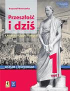 Okładka książki Przeszłość i dziś Język polski 1 Podręcznik Część 2 Renesans - Oświecenie Zakres podstawowy i rozszerzony