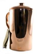 Bangalore Dzbanek miedziany 2 litry. Producent: Bangalore. ZdrowePodejscie.pl Zdjęcie produktu Bangalore Dzbanek miedziany 2 litry