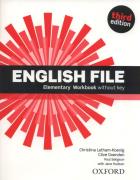 Okładka książki English File 3E Elementary WB OXFORD