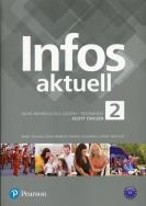 Infos aktuell 2 Zeszyt ćwiczeń PERSON. Autor: Sekulski Birgit, Nina Drabich, Gajownik Tomasz, Serzysko Cezary. ZdrowePodejscie.pl Okładka książki Infos aktuell 2 Zeszyt ćwiczeń PERSON