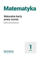 Matematyka LO 1 Maturalne karty pracy ZP cz.1 2019. Autor:   Praca zbiorowa. ZdrowePodejscie.pl Okładka książki Matematyka LO 1 Maturalne karty pracy ZP cz.1 2019